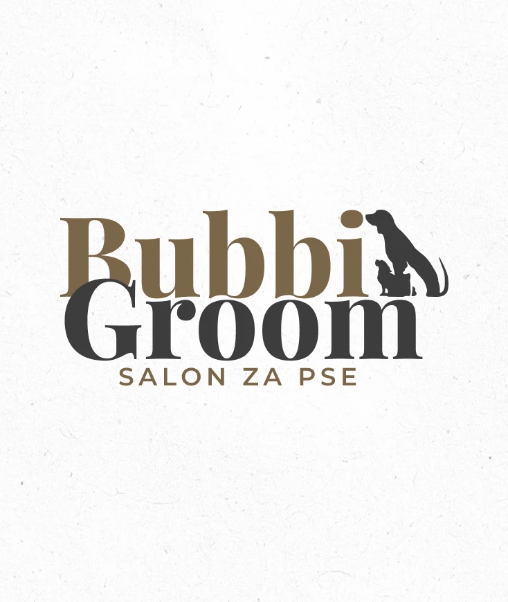 Logo dizajn za salon za pse Bubbi Groom