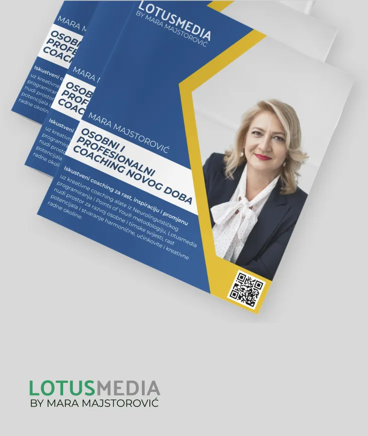 Dizajn brošure tvrtke Lotusmedia